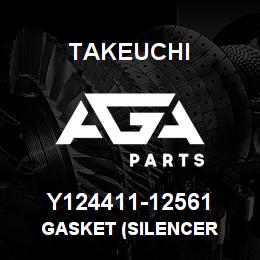 Y124411-12561 Takeuchi GASKET (SILENCER | AGA Parts