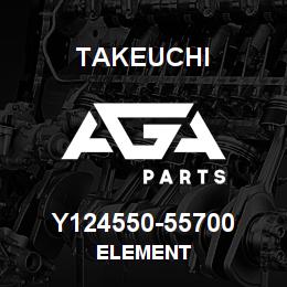 Y124550-55700 Takeuchi ELEMENT | AGA Parts