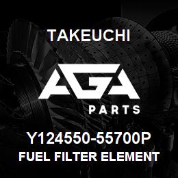 Y124550-55700P Takeuchi FUEL FILTER ELEMENT | AGA Parts