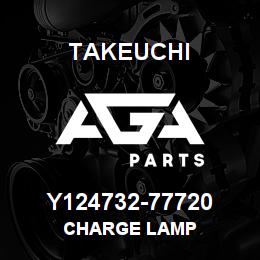 Y124732-77720 Takeuchi CHARGE LAMP | AGA Parts