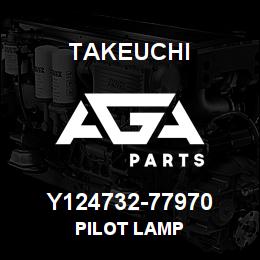 Y124732-77970 Takeuchi PILOT LAMP | AGA Parts