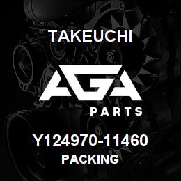 Y124970-11460 Takeuchi PACKING | AGA Parts