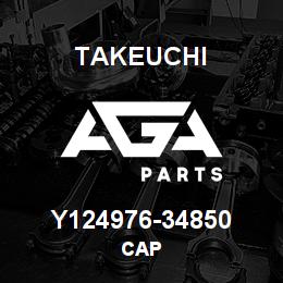 Y124976-34850 Takeuchi CAP | AGA Parts