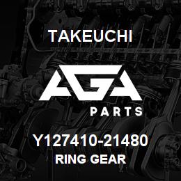 Y127410-21480 Takeuchi RING GEAR | AGA Parts