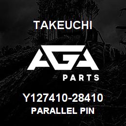 Y127410-28410 Takeuchi PARALLEL PIN | AGA Parts