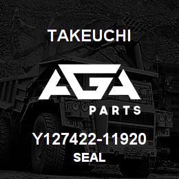 Y127422-11920 Takeuchi SEAL | AGA Parts