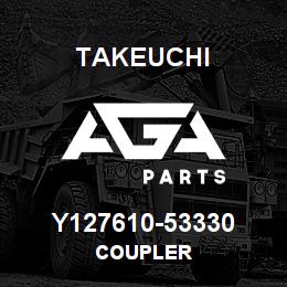 Y127610-53330 Takeuchi COUPLER | AGA Parts