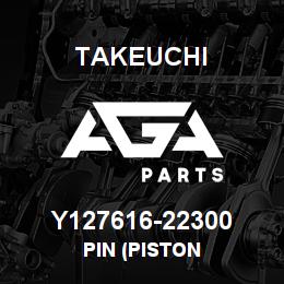 Y127616-22300 Takeuchi PIN (PISTON | AGA Parts
