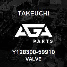 Y128300-59910 Takeuchi VALVE | AGA Parts