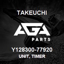 Y128300-77920 Takeuchi UNIT, TIMER | AGA Parts