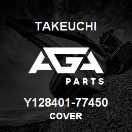 Y128401-77450 Takeuchi COVER | AGA Parts