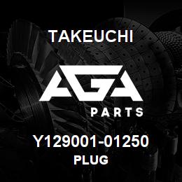 Y129001-01250 Takeuchi PLUG | AGA Parts