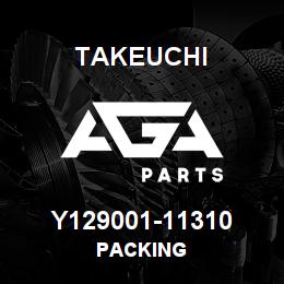 Y129001-11310 Takeuchi PACKING | AGA Parts