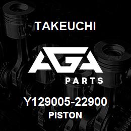Y129005-22900 Takeuchi PISTON | AGA Parts