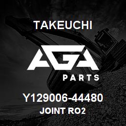 Y129006-44480 Takeuchi JOINT RO2 | AGA Parts