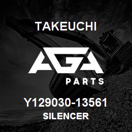 Y129030-13561 Takeuchi SILENCER | AGA Parts