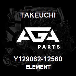 Y129062-12560 Takeuchi ELEMENT | AGA Parts
