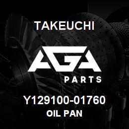 Y129100-01760 Takeuchi OIL PAN | AGA Parts