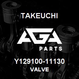 Y129100-11130 Takeuchi VALVE | AGA Parts