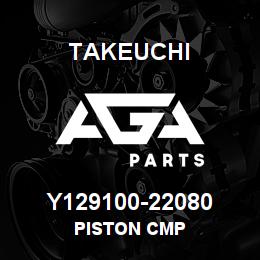 Y129100-22080 Takeuchi PISTON CMP | AGA Parts