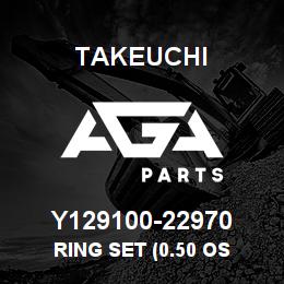 Y129100-22970 Takeuchi RING SET (0.50 OS | AGA Parts