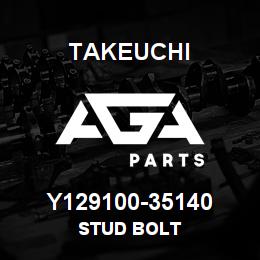 Y129100-35140 Takeuchi STUD BOLT | AGA Parts