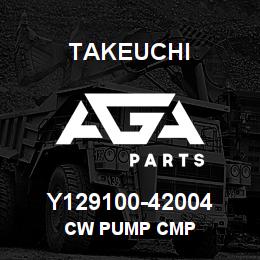 Y129100-42004 Takeuchi CW PUMP CMP | AGA Parts