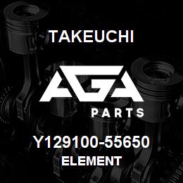 Y129100-55650 Takeuchi ELEMENT | AGA Parts