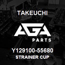 Y129100-55680 Takeuchi STRAINER CUP | AGA Parts