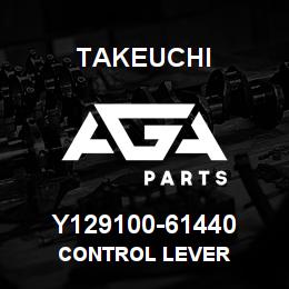Y129100-61440 Takeuchi CONTROL LEVER | AGA Parts