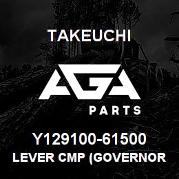 Y129100-61500 Takeuchi LEVER CMP (GOVERNOR | AGA Parts