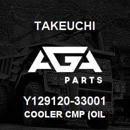 Y129120-33001 Takeuchi COOLER CMP (OIL | AGA Parts