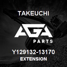 Y129132-13170 Takeuchi EXTENSION | AGA Parts