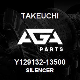 Y129132-13500 Takeuchi SILENCER | AGA Parts