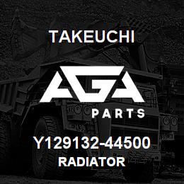 Y129132-44500 Takeuchi RADIATOR | AGA Parts