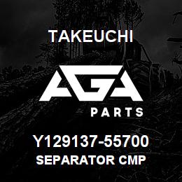 Y129137-55700 Takeuchi SEPARATOR CMP | AGA Parts