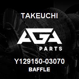 Y129150-03070 Takeuchi BAFFLE | AGA Parts