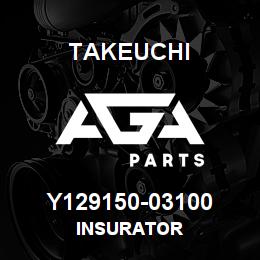 Y129150-03100 Takeuchi INSURATOR | AGA Parts
