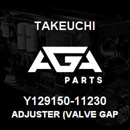 Y129150-11230 Takeuchi ADJUSTER (VALVE GAP | AGA Parts