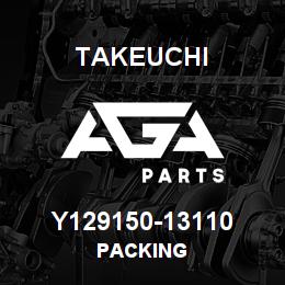 Y129150-13110 Takeuchi PACKING | AGA Parts