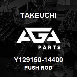 Y129150-14400 Takeuchi PUSH ROD | AGA Parts