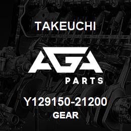 Y129150-21200 Takeuchi GEAR | AGA Parts