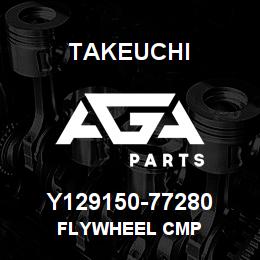 Y129150-77280 Takeuchi FLYWHEEL CMP | AGA Parts