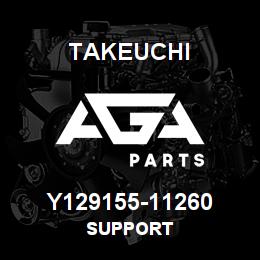 Y129155-11260 Takeuchi SUPPORT | AGA Parts