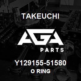 Y129155-51580 Takeuchi O RING | AGA Parts