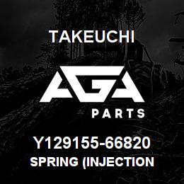 Y129155-66820 Takeuchi SPRING (INJECTION | AGA Parts
