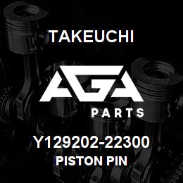 Y129202-22300 Takeuchi PISTON PIN | AGA Parts
