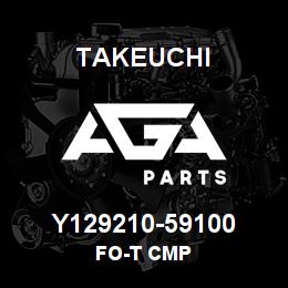 Y129210-59100 Takeuchi FO-T CMP | AGA Parts