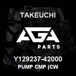 Y129237-42000 Takeuchi PUMP CMP (CW | AGA Parts