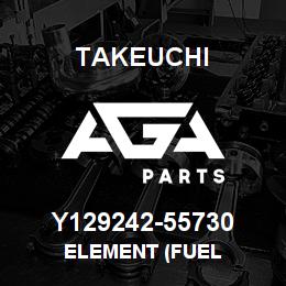 Y129242-55730 Takeuchi ELEMENT (FUEL | AGA Parts